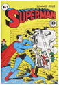 Superman Comic Style Paperback Notebook