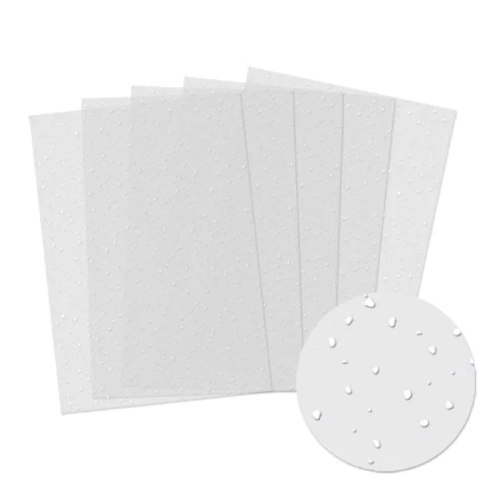Hunkydory - LFA111 - Snowfall Foiled Acetate Sheets Bumper Pack - 16 A4 Sheets