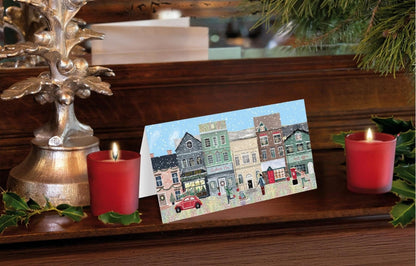 Tom Smith Boxed Christmas Cards Pack - 15 Luxury Xmas Cards with Envelopes and Seals - Recycled Eco Friendly Christmas Card Set