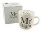 Leonardo LP27902A Mr Right Mug and Coaster