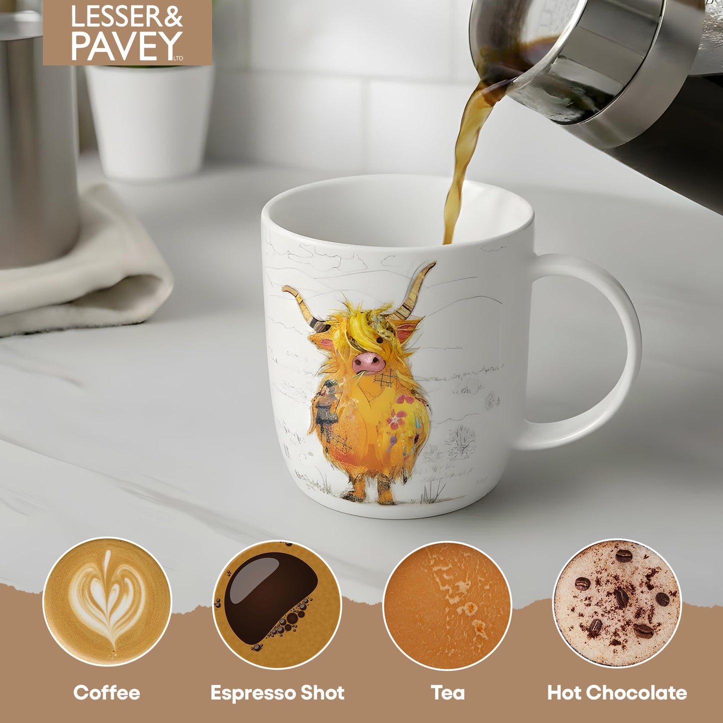 Lesser & Pavey Coffee Mug