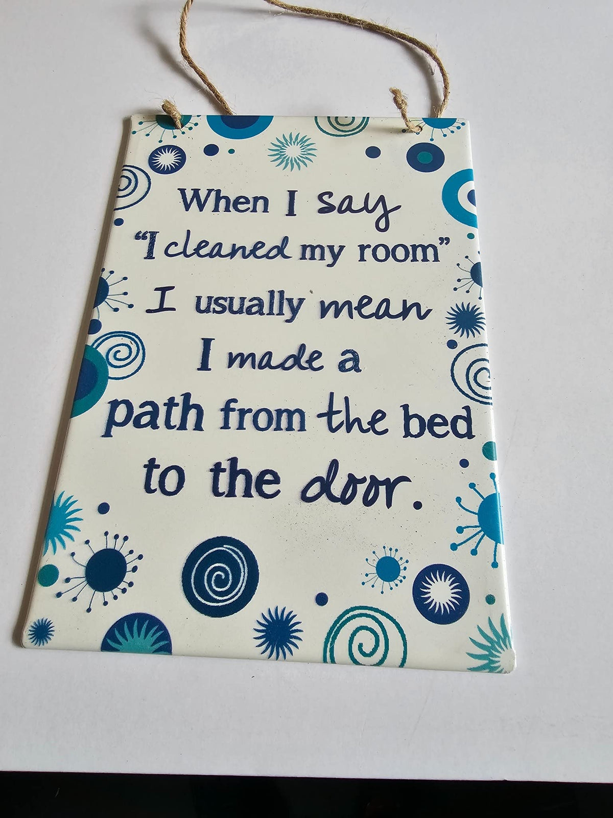 Peel & Sardine"When I Say." Quote Sign