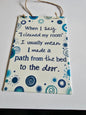 Peel & Sardine"When I Say." Quote Sign