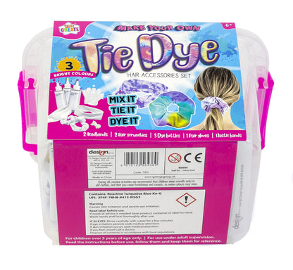 Kids Create Act Tie Dye Hair Accessories Set