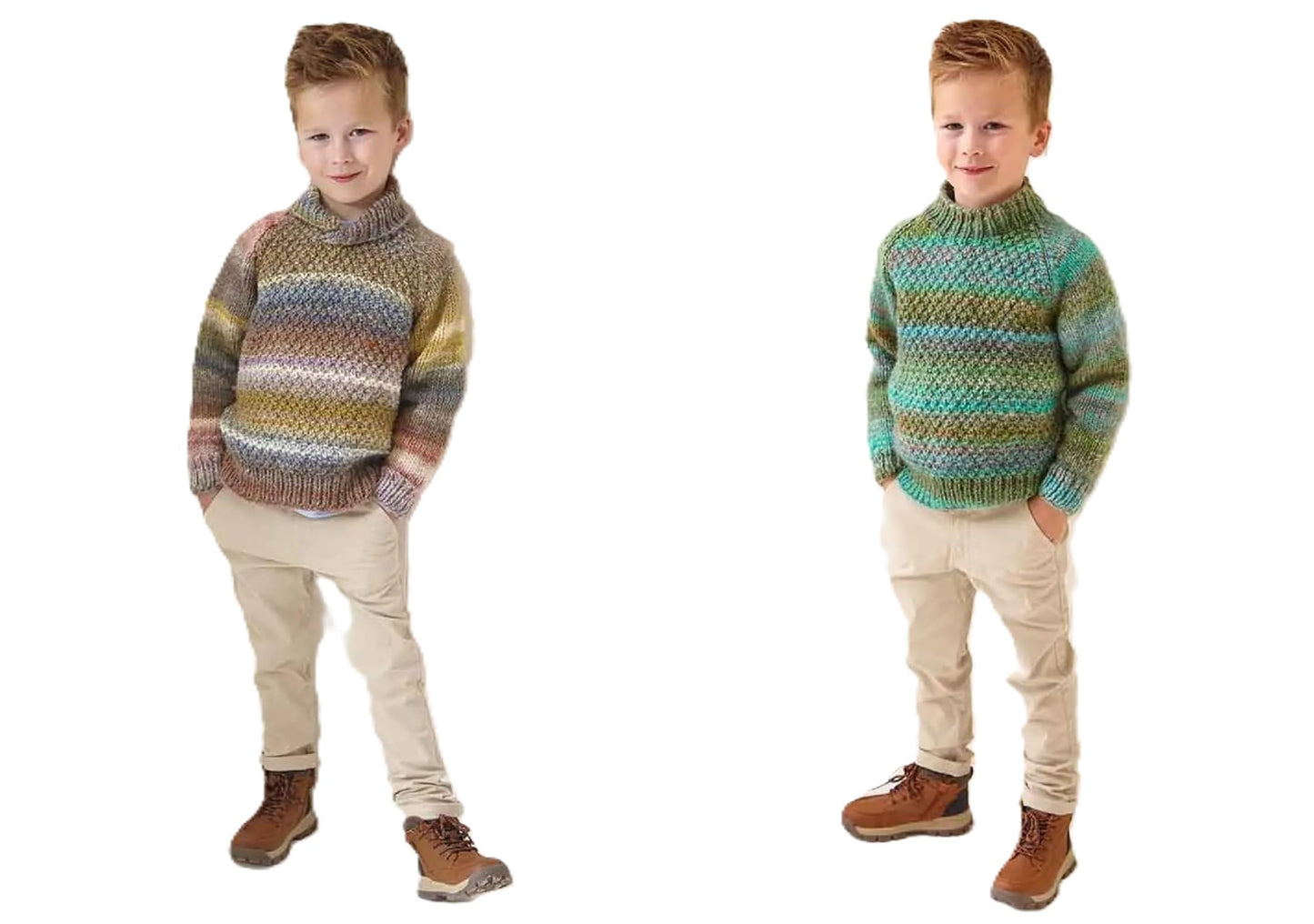 King Cole Unisex Knitting Pattern Sweater