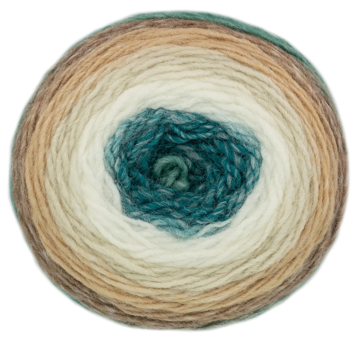 King Cole Curiosity DK Yarn - 150g Cake - 480m - Premium Acrylic Self-Striping Double Knit Yarn for Knitting & Crochet
