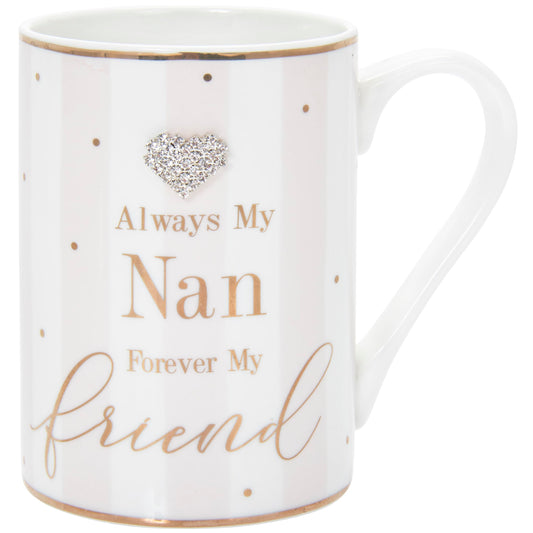 Leonardo The Collection Mad Dots by Hearts Design Mad Dots Nan Mug for Home & Kitchen | Newly Designed Mugs for Tea & Coffee | Lovely Cup for Mens Gifts & Birthday Gifts for Women