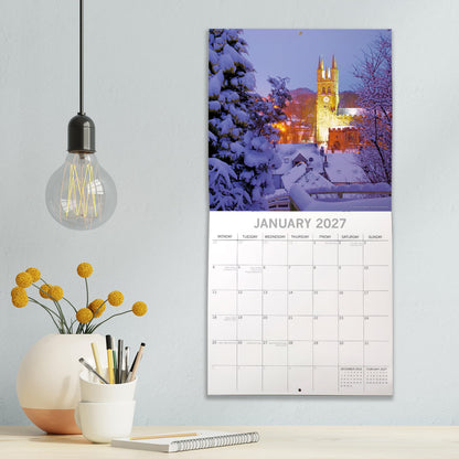 TGSC | Britain’s Most Beautiful Villages 2026-2027 Calendar, 16-Month Square Wall Calendar (Sept 2026-Dec 2027), UK Planner with Village Photography, Home or Office Organiser | 30 x 30 cm
