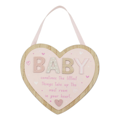 Lesser & Pavey Plaque Pink For Home Decor & Gift