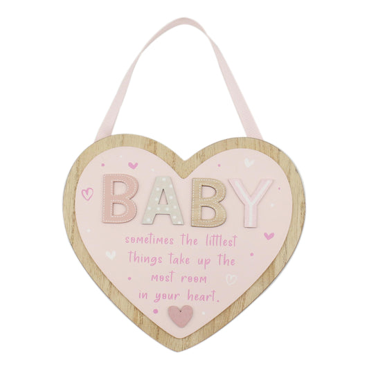 Lesser & Pavey Plaque Pink For Home Decor & Gift