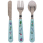 Lesser & Pavey Winter Wonderland Cutlery | Festive Stainless Steel Utensil Set | Christmas Tableware for Holiday Dining