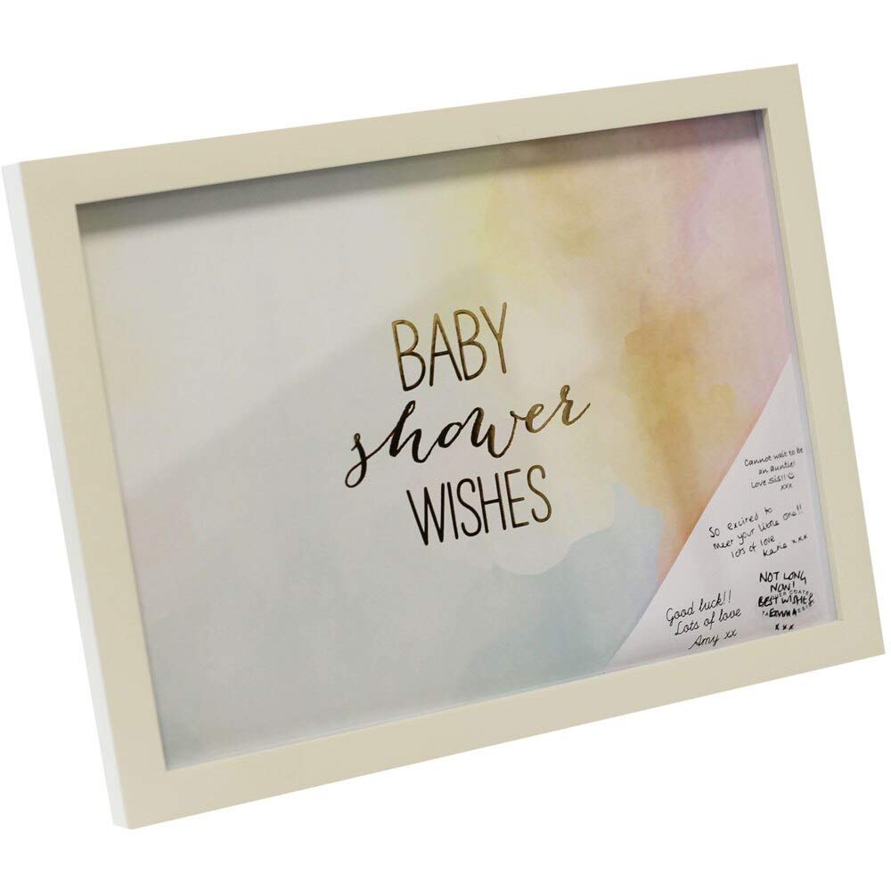 Widdop Bingham and Co Ltd Baby Shower Wishes Frame