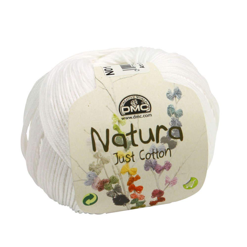 DMC Natura Yarn, 100 Percent Cotton, Colour 03, Medium_P