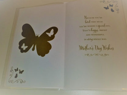 to a Wonderful Nanna Mothers Day Wishes with Love just for You Mothers Day Large Card 8 Page Insert