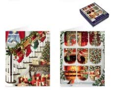 TOM SMITH Cards 20 Indoor Christmas Scene