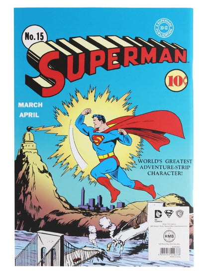 Superman Comic Style Paperback Notebook