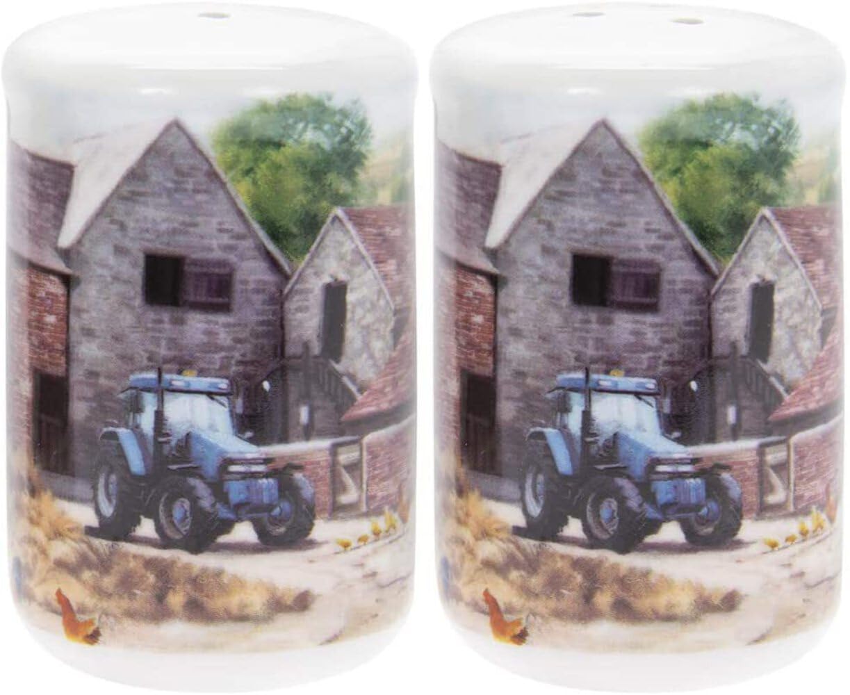 Farmyard Country Life Salt Pepper Shaker Home Kitchen Seasoning Condiment Set