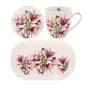 Bee-Tanical Magnolia Mug, Coaster & Tray Set Ceramic Set