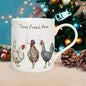 Bewilderbeest Three French Hens Mug
