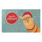 Puckator Coir Door Mat - Christmas Alpaca Slogan Design