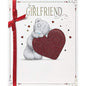 Me To You Bear Girlfriend Handmade Valentines Day Card