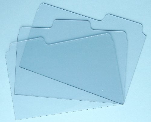 Zutter Clear Acrylic Covers Folder Tabs, 3-Piece set by Zutter Innovative Products