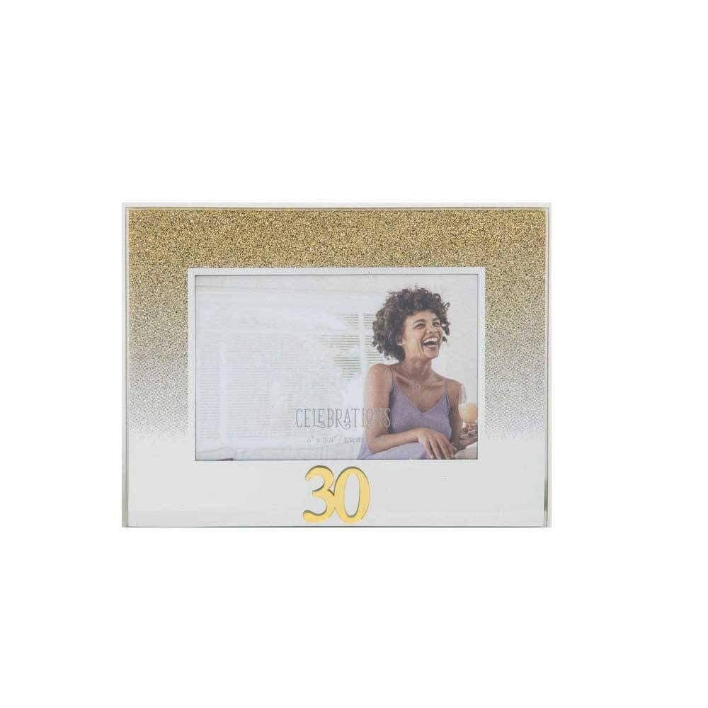 Widdop and Co. Gold Glitter Frame - 30