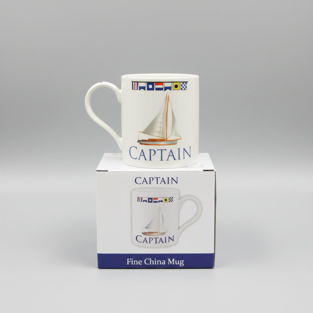 Fine China Captain Mug