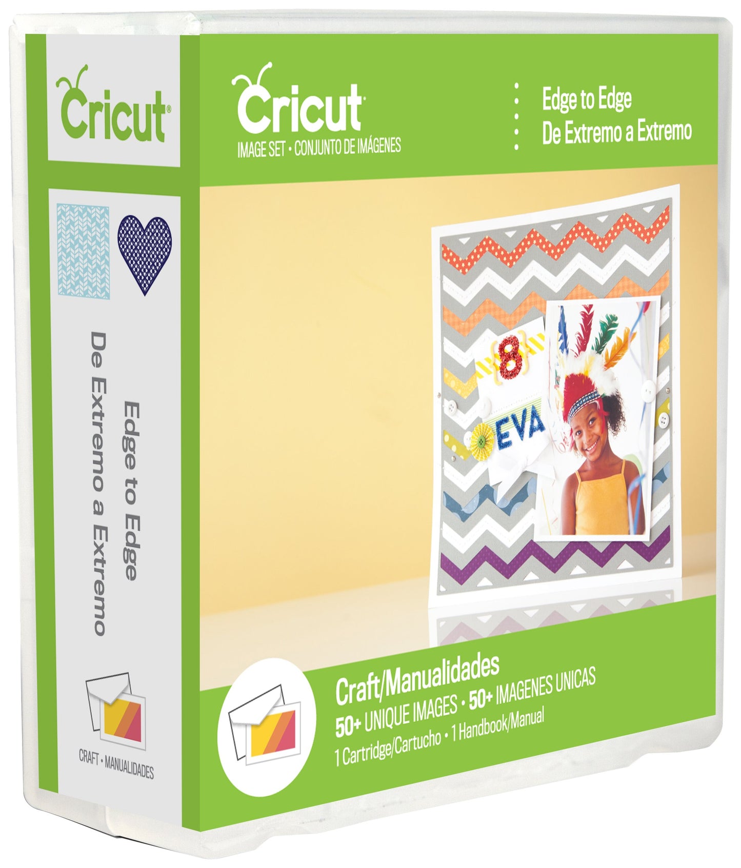 Cricut Project Edge to Edge Cartridge, Plastic, Multi-Colour