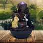 Lesser & Pavey Home Led Water Feature for Decoration | Indoor Tabletop Fountain Water Features with Light | Ideal for Gift and Home Décor - Kittens water feature