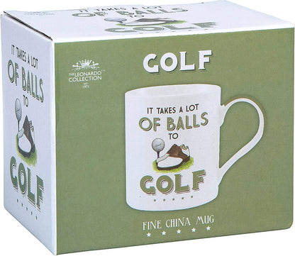 The Leonardo Collection Comical Golf Mug
