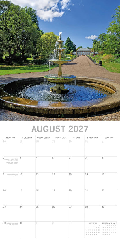 TGSC | Sheffield 2026-2027 Calendar, 16-Month Square Wall Calendar (Sept 2026-Dec 2027), UK Planner with City Photography, Home or Office Organiser | 30 x 30 cm