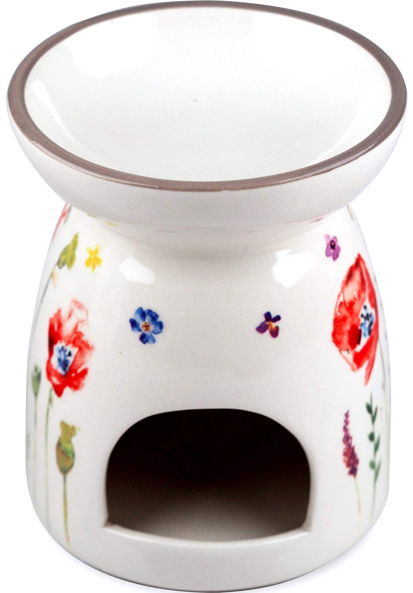 lesser and pavey LP48012 Wax/Oil Warmer | Poppy | 1 Piece-11x11x14 cm Accessory, Multicolor