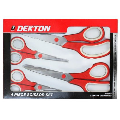 4 Piece Scissor Set 1 Pack/S