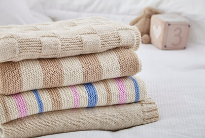 King Cole Newborn Baby Knits Book 4 for Premature to 24 Months - Little Book of Blankets