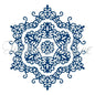 Tattered Lace Snowflake Doily, Metal, Silver, 9.8 x 11 x 0.02 cm