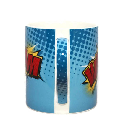 Superhero Comic Style Whaam! Fine China Mug
