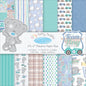 Trimcraft Tiny Tatty Teddy Boy 6x6 FSC Paper Pack