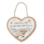 Lesser & Pavey Love & Affection Highland Cow Wooden Plaque - Love For Home Decor & Gift | Wooden and Acrylic Plaques For Home and Office | Ideal Signs & Plaque Birthday Gifts For Women & Men