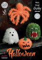King Cole 9052 Knitting Pattern Halloween in Tinsel Chunky