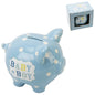 Baby Boy Gorgeous star money bank in a box