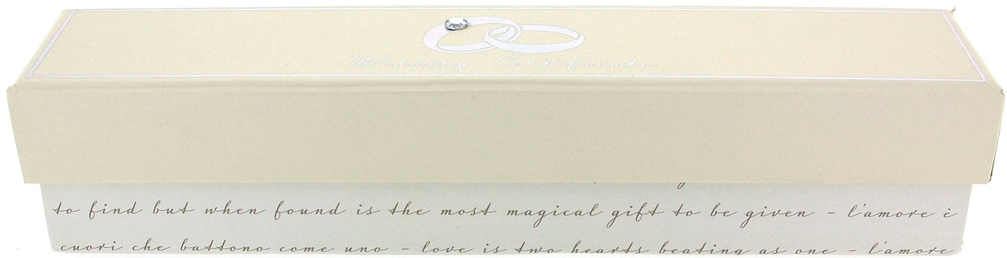 Amore' Wedding Certificate Holder By Juliana