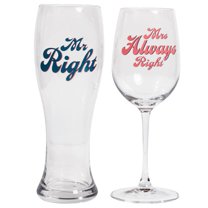 Lesser & Pavey Glass Set 2