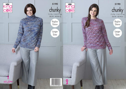 King Cole Knitting Pattern Sweater