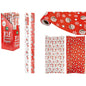 Christmas Elf Wrapping Paper Roll (10 m) - Charming Assorted Designs, Perfect for Holiday Gifts, Festive Crafts, Decorations, & More