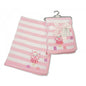 Snuggle Baby Pram Blanket Baby Girls / Baby Boys New Born Pram Fleece Blanket Baby Wrap Crib Mosses Basket (Pink Fairy)