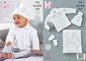 Jacket, Hat, Mitts and Blanket in King Cole Big Value Baby DK (5928)