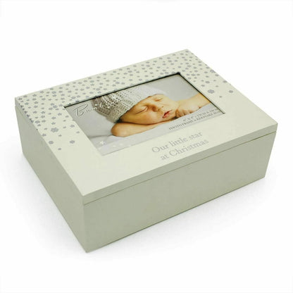 christmas keep sake boxl ittle star