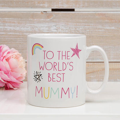 Ceramic Mug 'World's Best Mummy from Your Little Monkey' Mother's Day Gift