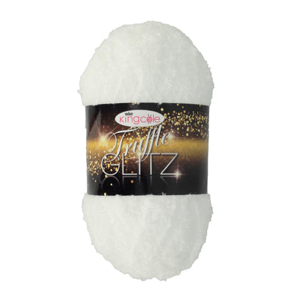 King Cole Truffle Glitz Yarn Super Soft Faux Fur Effect Stylish Fashion Wool 100g Ball